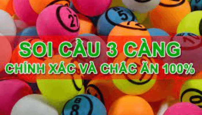 Soi cầu 3 càng miễn phí